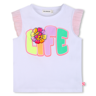BILLIEBLUSH T-SHIRT KORTE MOUWEN 10P WIT **