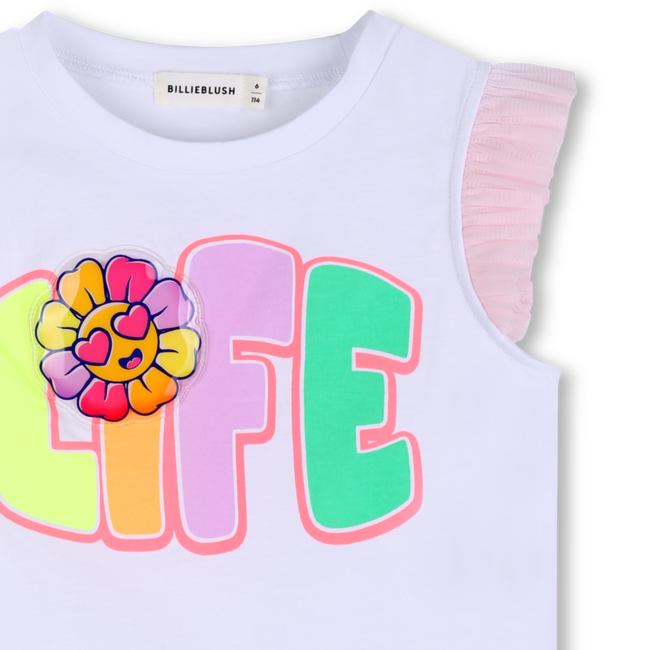 T-SHIRT KORTE MOUWEN 10P WIT **