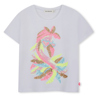 BILLIEBLUSH T-SHIRT KORTE MOUWEN 10P WIT ****
