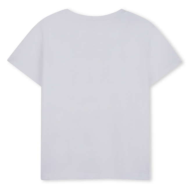 T-SHIRT KORTE MOUWEN 10P WIT ****