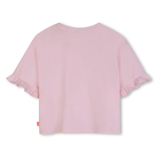 T-SHIRT KORTE MOUWEN 44L ROZE  LICHT