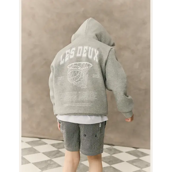 Hoop Hoodie KIDS 320 GREY MELANGE