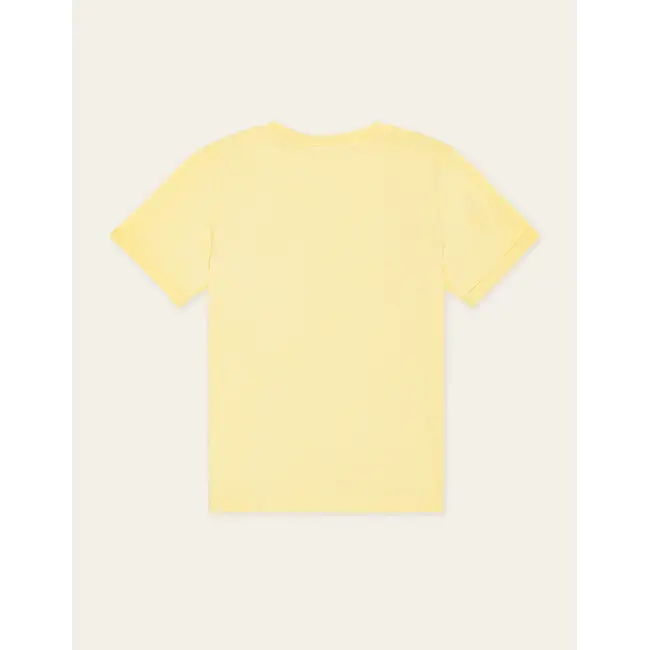 Norregaard Contrast T-Shirt KIDS 718 PALE BANANA YELLOW