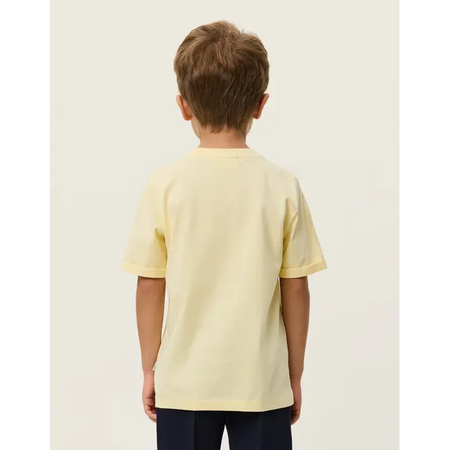 Norregaard Contrast T-Shirt KIDS 718 PALE BANANA YELLOW