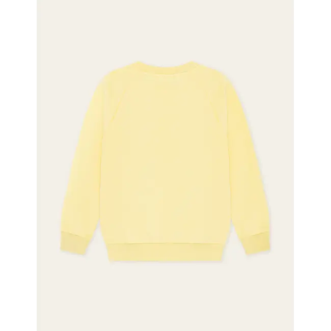 Norregaard Contrast Sweatshirt KIDS 718 PALE BANANA YELLOW