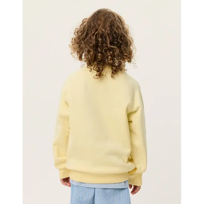 Norregaard Contrast Sweatshirt KIDS 718 PALE BANANA YELLOW