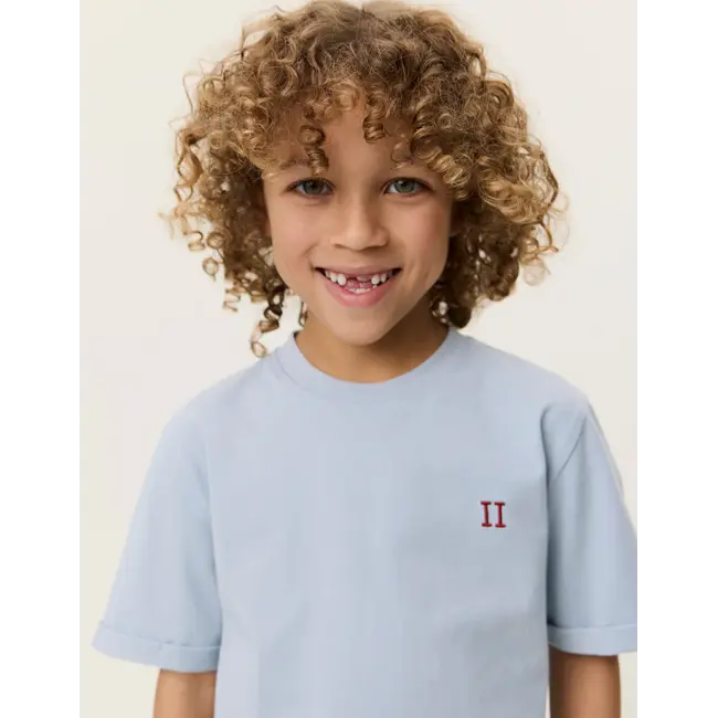 Norregaard Contrast T-Shirt KIDS 435 BLUE FOG