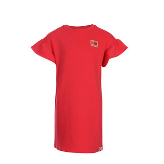 Looxs Little Little Sweat Dress SS 770 poppy red