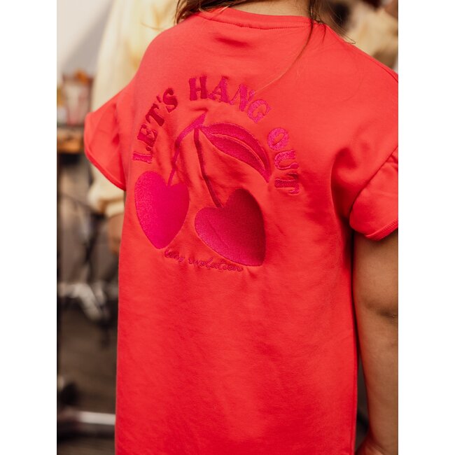 Little Sweat Dress SS 770 poppy red