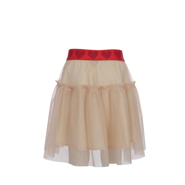 Little Mesh Skirt 3 Creamy