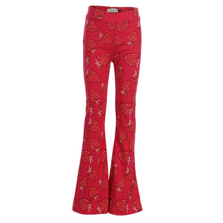 Looxs Little Little Rib Flaired Pants 963 Strawberry fields