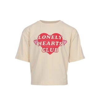 Looxs Little Little T-shirt SS 3 Creamy
