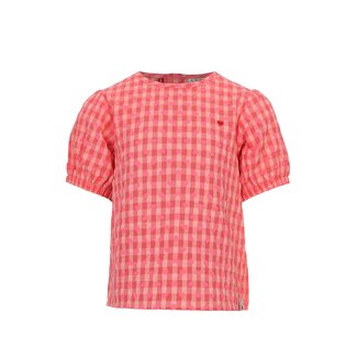 Looxs Little Little Woven Top 915 heart check