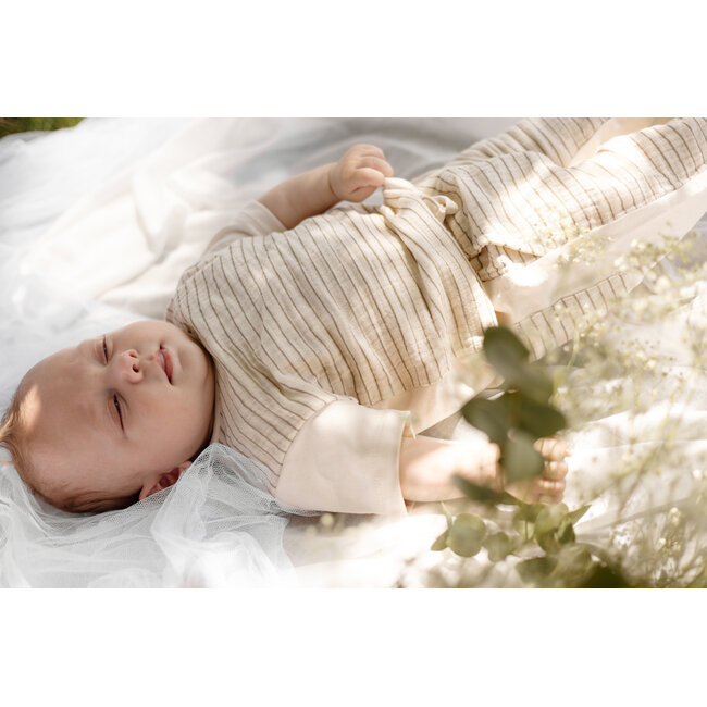 Pants 1932 AOP Taupe Lines