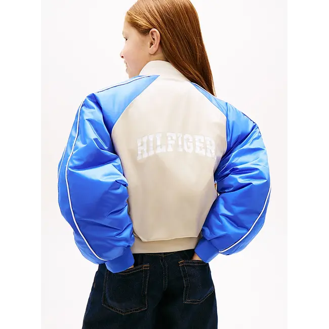 BOMBER VARISTY COLOR, 0F4 0F4 Classic Beige / Empire Blue