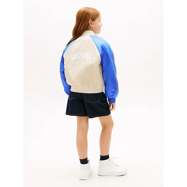 BOMBER VARISTY COLOR, 0F4 0F4 Classic Beige / Empire Blue