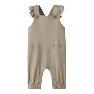 Lil'Atelier NBFDOREEN Loose Twi Overall Oxford Tan