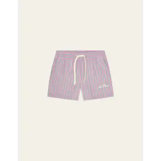 Les Deux Stan Stripe Swim Shorts KIDS 612 CROCUS PINK