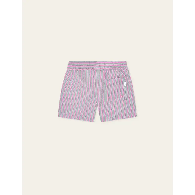 Stan Stripe Swim Shorts KIDS 612 CROCUS PINK