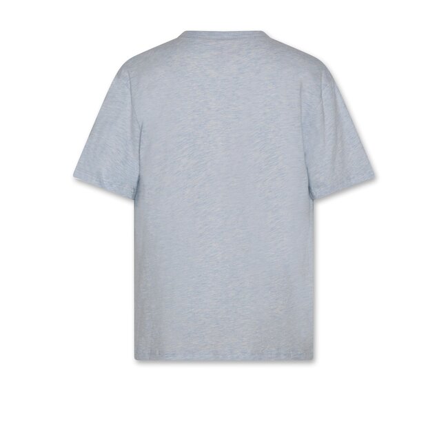 silas t-shirt lobster  000706 - heather light blue