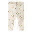 NBFLAYO Sin Slim Legging Coconut Milk/ Flower Yellow
