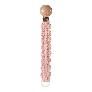 Lil'Atelier NBNLIMO Crochet Pacifier Misty Rose