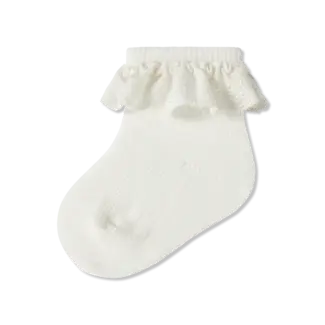 Lil'Atelier NBFDERTRUD Sock Coconut Milk