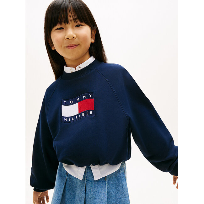 TOMMY WAVE FLAG CREW, C1G C1G Dark Night Navy