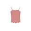 Evina Flo girls solid rib singlet 449 Desert stone