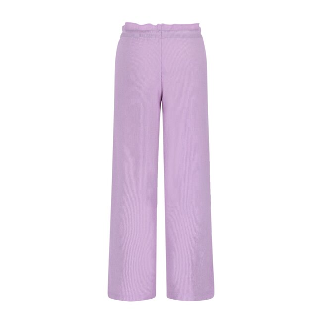 Fenna Flo girls satin plissé pants 600 Lilac