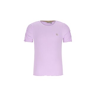 Like Flo Elise Flo girls rib ss shirt 600 Lilac