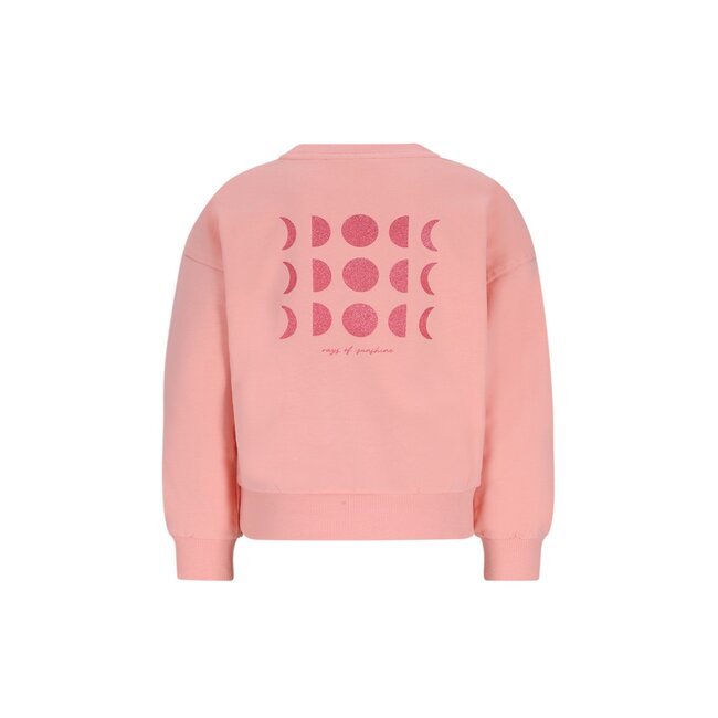 Donnie Flo girls oversized sweater 265 Salmon