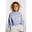 Kids Woven ALIX Club Print Sweater Lilac