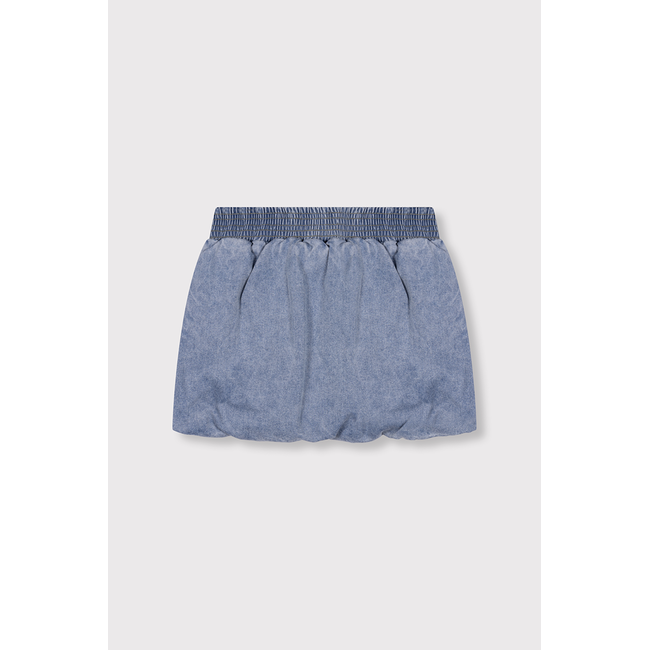 Kids Woven Denim Balloon Skirt Light blue Denim