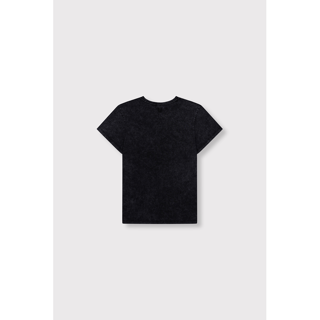 Kids Knitted Band T-Shirt Chacoral Grey