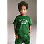 Kids Knitted Terry T- Shirt Green