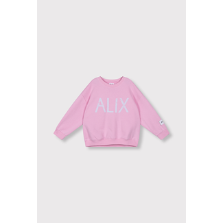 Alix the Label Kids Knitted On Tour Sweater Pink