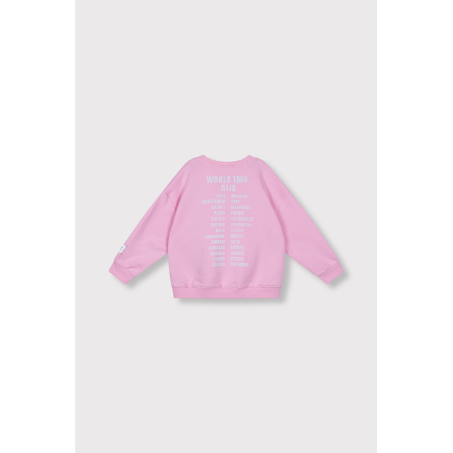 Kids Knitted On Tour Sweater Pink