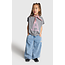 Kids Woven Wide Leg Flowy Denim Pants  Light blue Denim