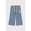 Kids Woven Wide Leg Flowy Denim Pants  Light blue Denim