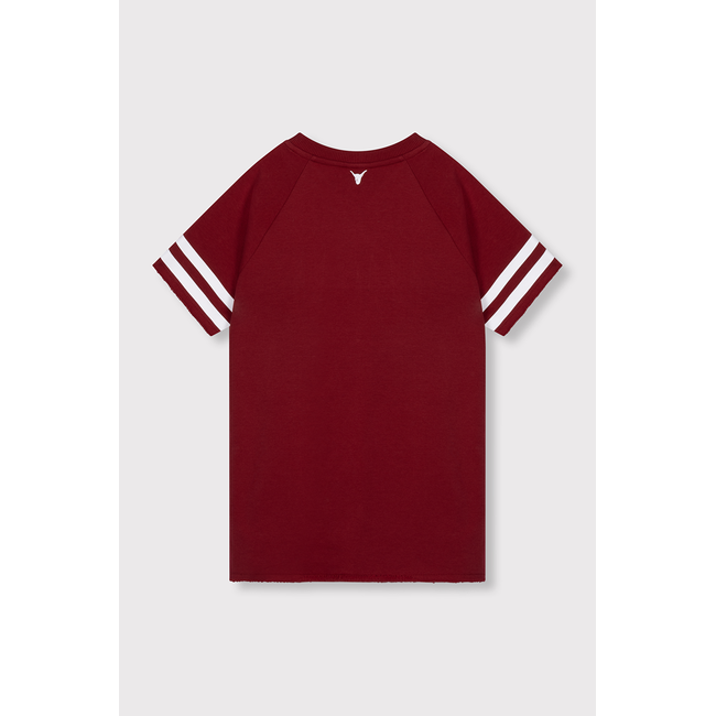 Kids Knitted Sporty Sweat Cerise