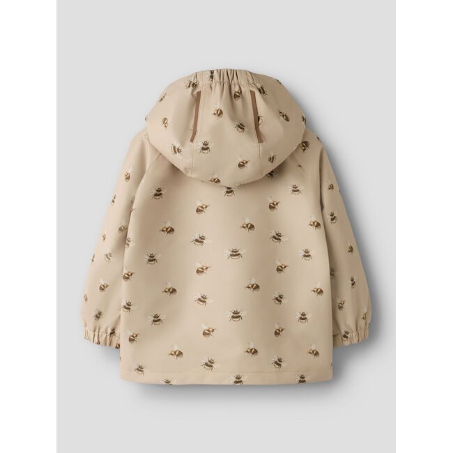 NMNLAMINT Jacket AOP FO Safari