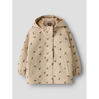 Lil'Atelier NMNLAMINT Jacket AOP FO Safari