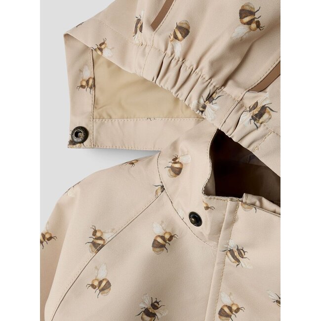 NMNLAMINT Jacket AOP FO Safari