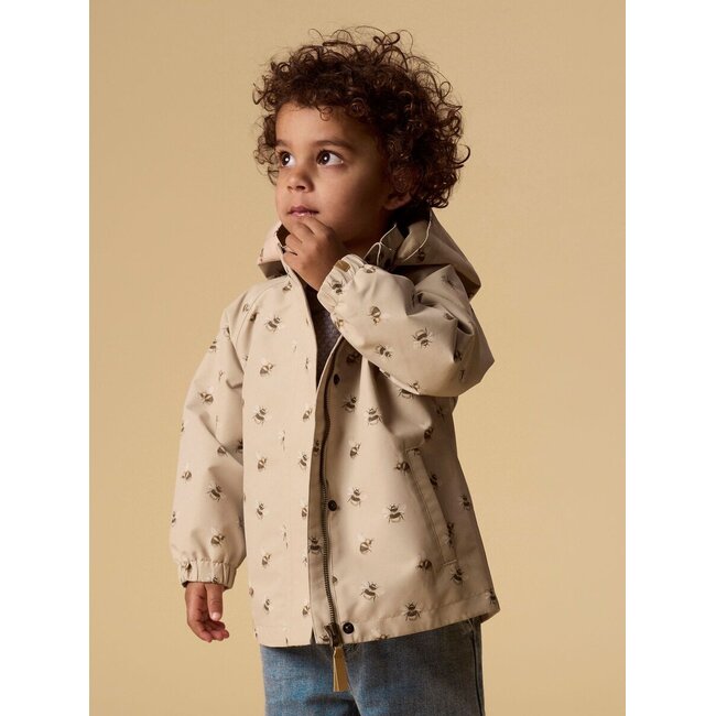 NMNLAMINT Jacket AOP FO Safari