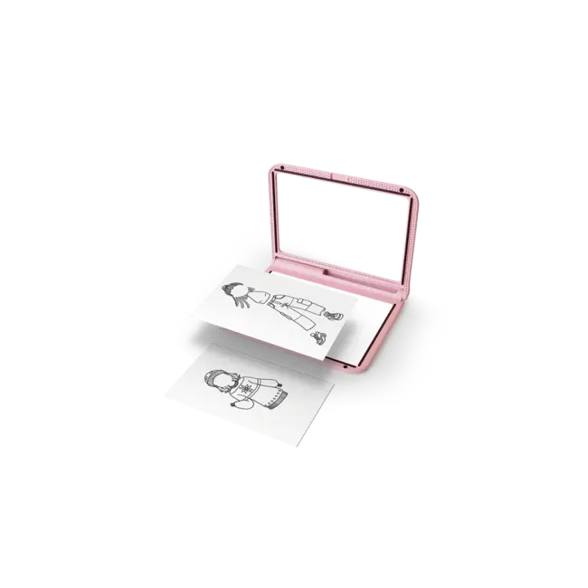 KIDYDRAW-PRO Mobiele en lichtgevende tablet rose