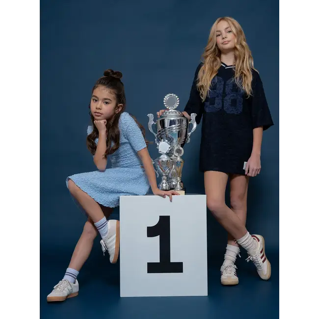 Silke Lace Dress 7887 Blue Iris