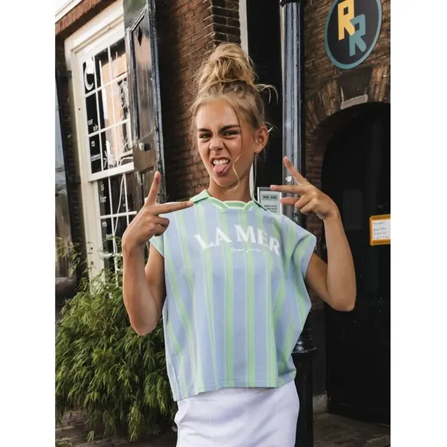 10sixteen Sleeveless Polo 309 Sea green