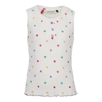 Looxs Little Little sleeveless Top 786 Hearts