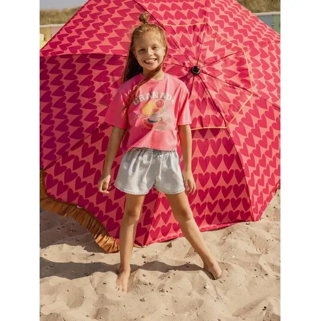 Little Heart Denim Shorts 997 Heart denim